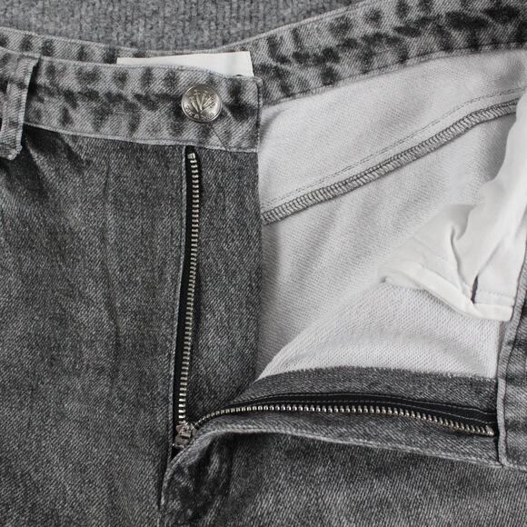 Rag Bone Pants Women 32 Miramar Shea Relaxed Straight Terry Sweatpant Jeans Gray - Picture 8 of 16